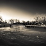 Ice Skating at Lac aux Castors