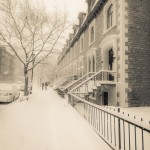 McGill Ghetto in the snow