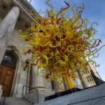 Dale Chihuly glass tree at Montreal Fine Art Museum