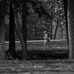 Jogger in Parc Maisonneuve