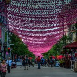 Pink Balls on rue Sainte-Catherine