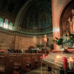 Inside Saint Michael's and Saint Anthony's