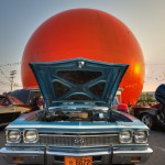Old Chevelle in front of the OJ