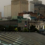 Montreal skyline from the Quai des Convoyeurs