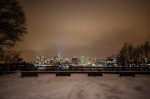 Montreal skyline at night