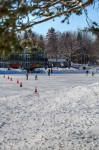Ice skating at Beaver Lake
