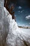 Ice wall at Rutherford Park