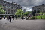 McGill University downtown campus sculpture garden
