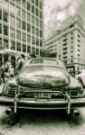 Vintage Packard car on Peel street