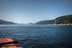 Crossing the Saguenay River by ferry